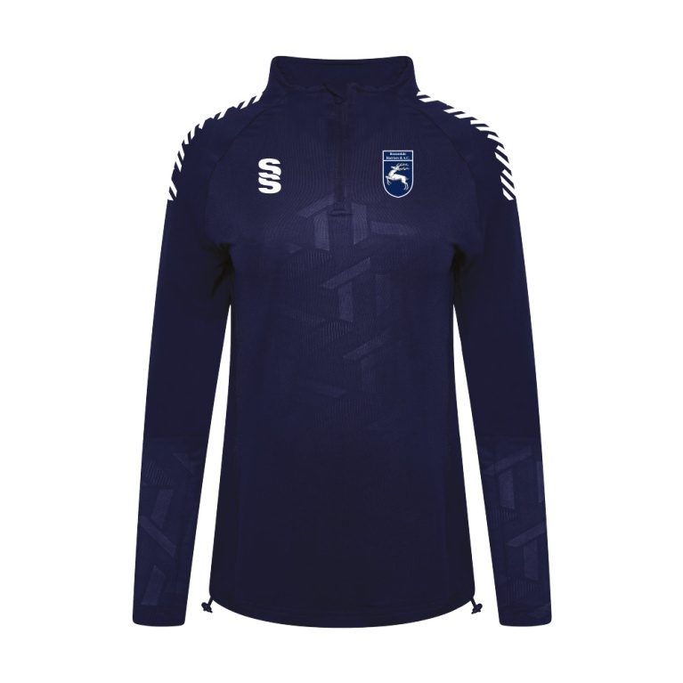 Rossendale Harriers - Impact 1/4 Zip Performance Top - Women's Fit